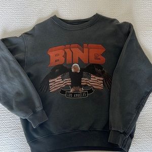 Anine Bing Vintage Eagle Sweatshirt size xs